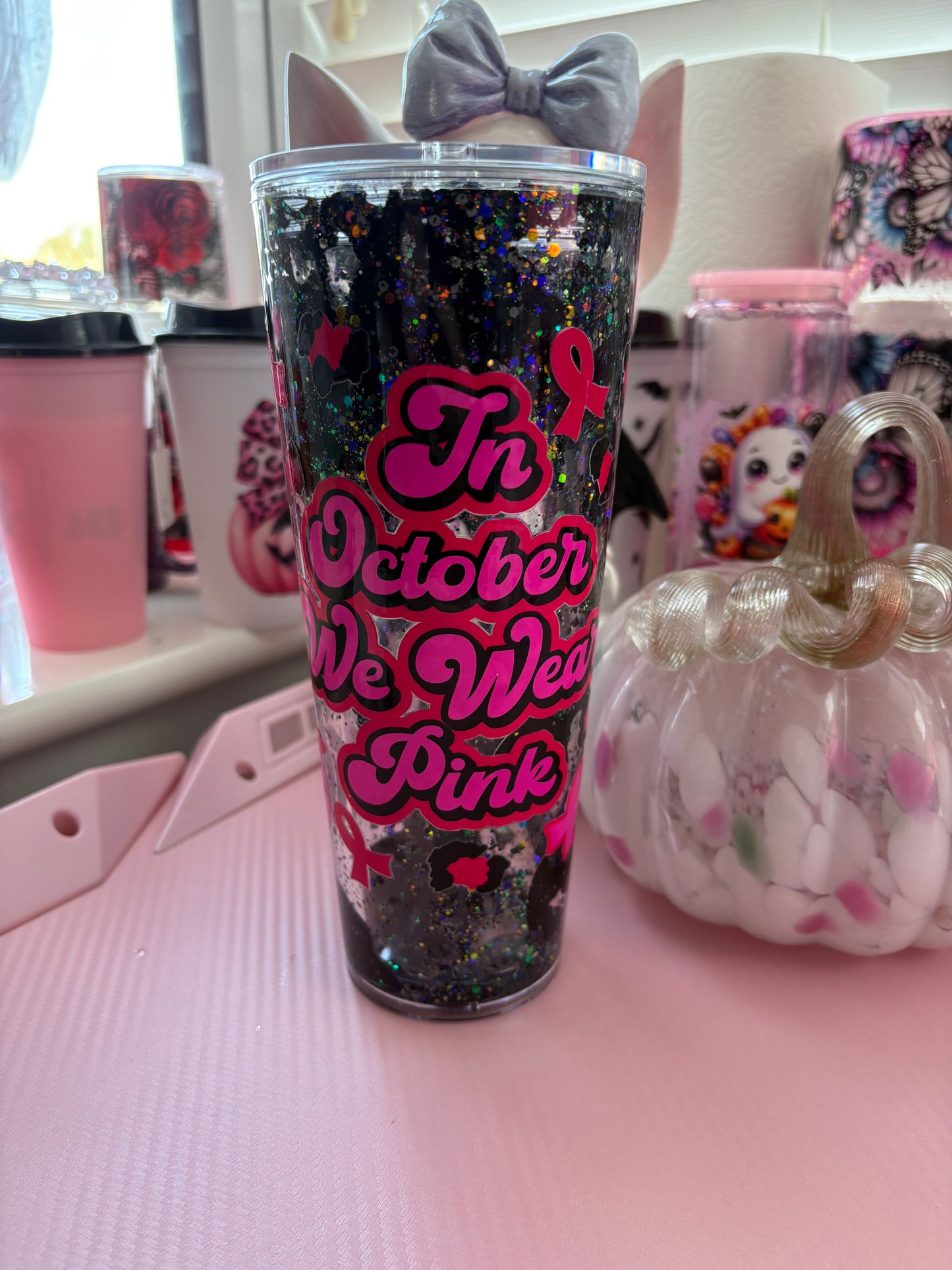 24oz filled tumbler (any filling )
